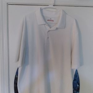 Men's all White Grand Slam Shirt